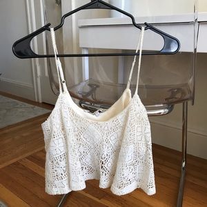 Lace Cropped Tank